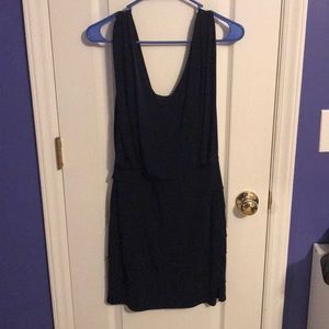 navy formal dress